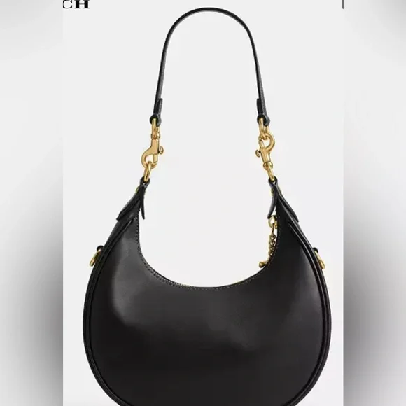 Coach Black Jonie Bag 22 NWT - Picture 6 of 13